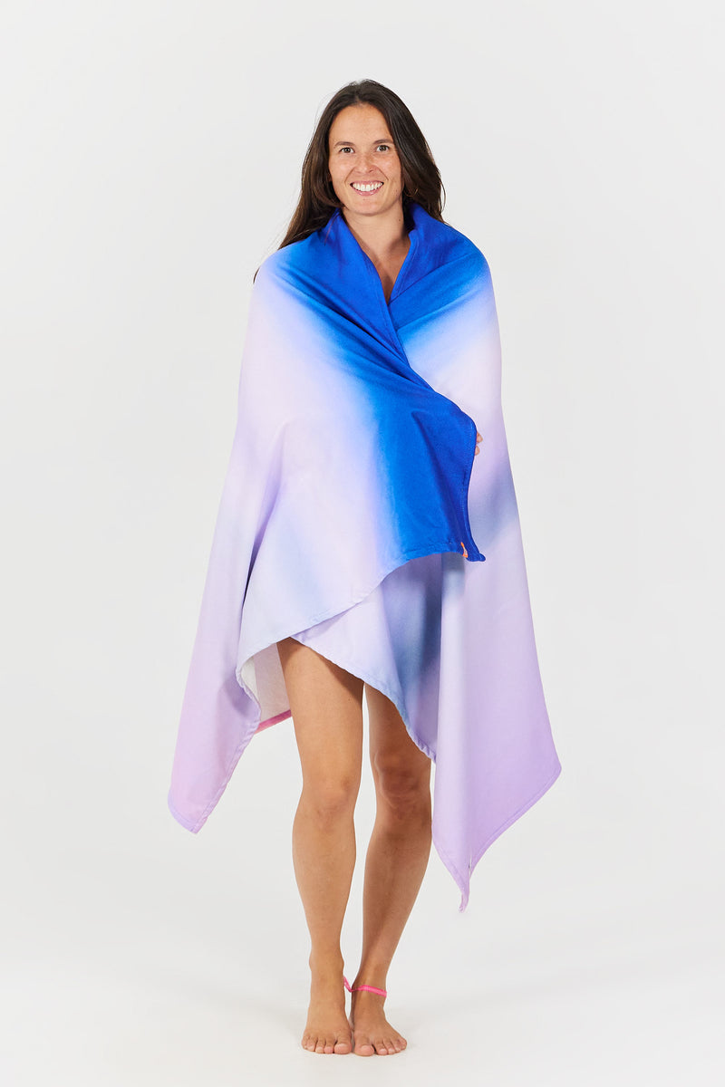 Single Beach Towel - Arto Saari - Rainbow